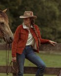 Outback Trading Co (NZ)  Georgia Corduroy Button Up Jacket